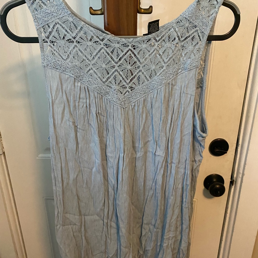 Light Blue Torrid Tank